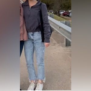 Abercrombie size 25 90s skinny high rise jeans